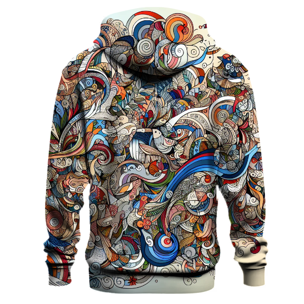 Charming Whimsical Doodles Hoodie