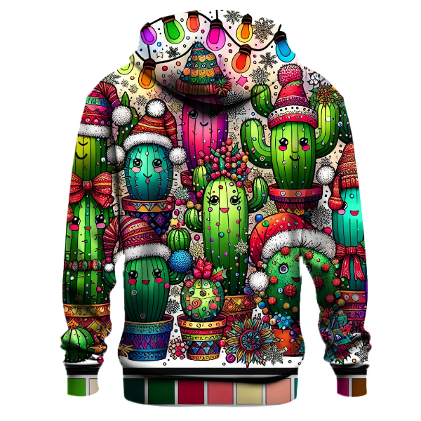Happy Holiday Cacti Hoodie