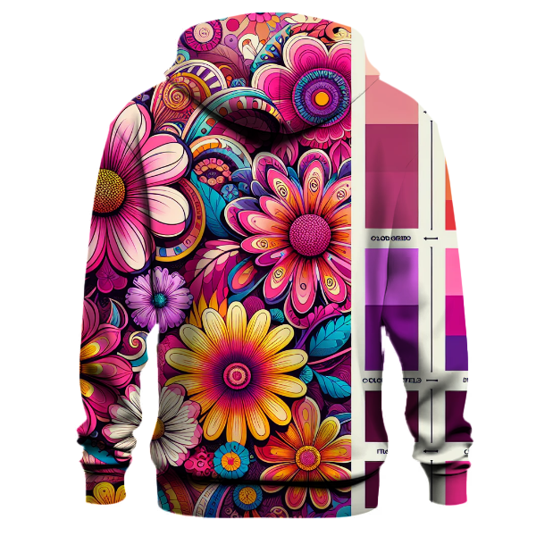 Bohemian Floral Dreams Hoodie