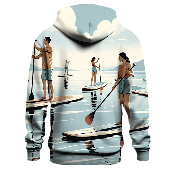Paddle Boarding Calm Hoodie