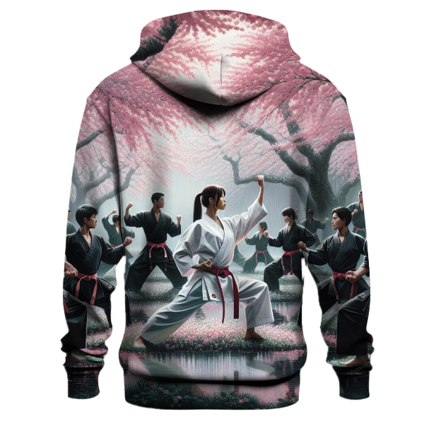 Karate Harmony and Power Hoodie