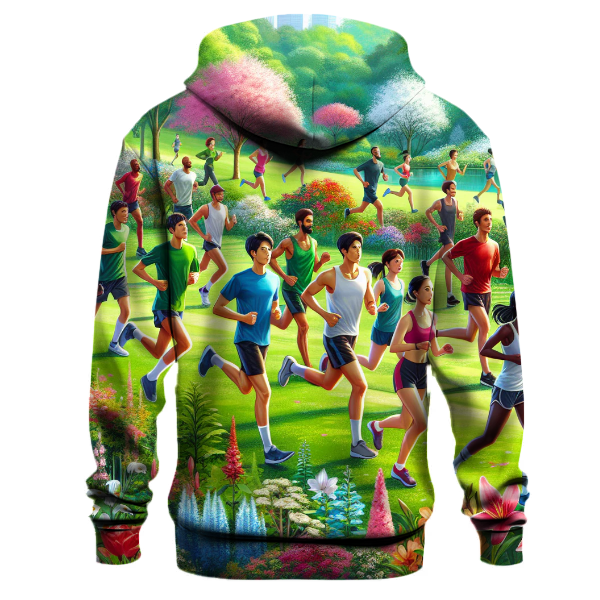 Heartfelt Running Journey Hoodie