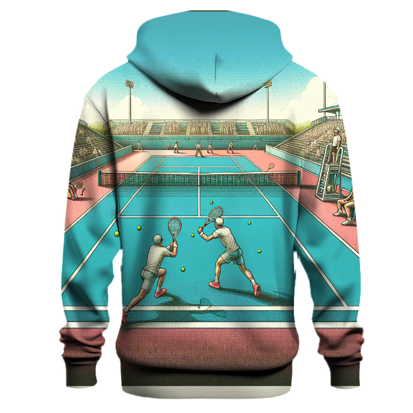 Tennis Court Dynamics Hoodie