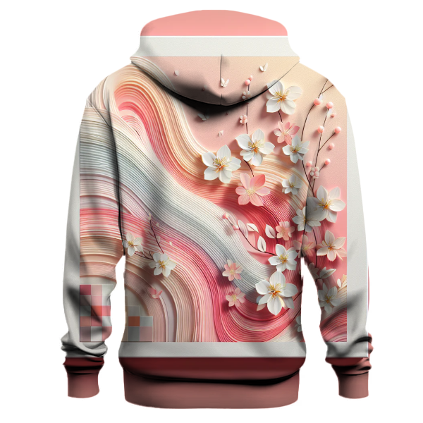 Spring Blossom Gradient Design Hoodie