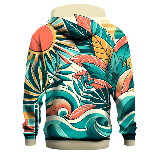 Electric Summer Patterns Hoodie