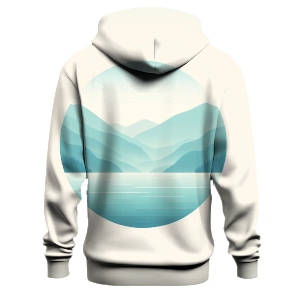 Misty Lake Gradient Hoodie