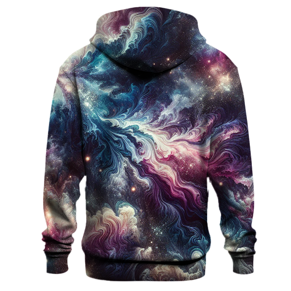 Galactic Dreams Tie-Dye Design Hoodie
