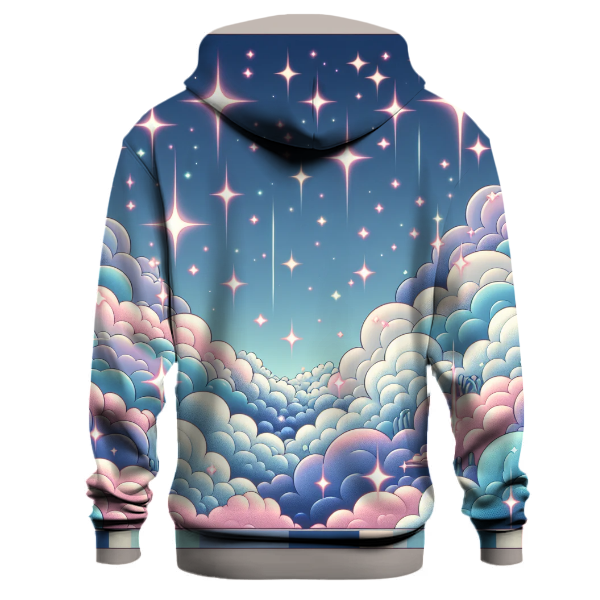 Dreamy Clouds and Stars Hoodie