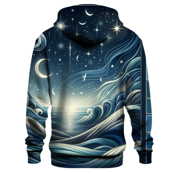 Dreamy Galaxy Waves Hoodie