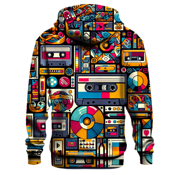 Retro Pop Culture Hoodie