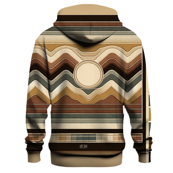 Chic Chevron Stripes Hoodie