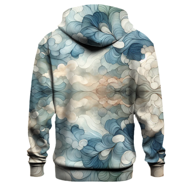 Serene Lake Reflection Hoodie