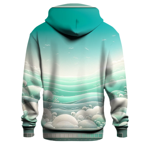 Breezy Ocean Mist Gradient Hoodie