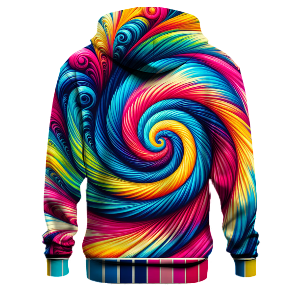 Groovy Spiral Tie-Dye Hoodie