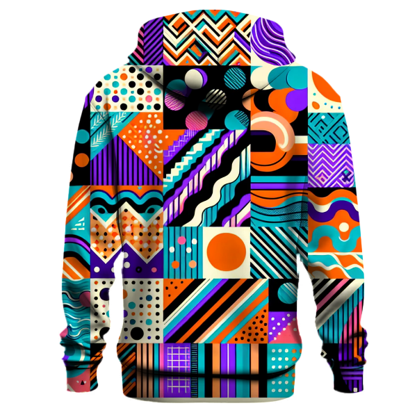 Funky Patterns Galore Hoodie
