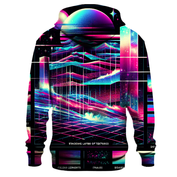 Galactic Glitch Hoodie
