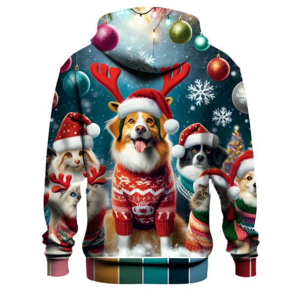 Holiday Pawsitivity Hoodie