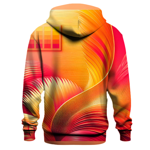 Sunset Oasis Flow Hoodie