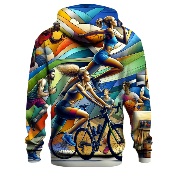 Dynamic Sport Action Hoodie