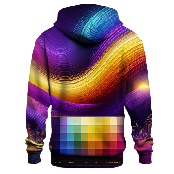 Rainbow Cascade Fade Hoodie