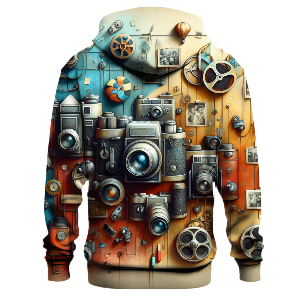 Groovy Vintage Cameras Hoodie