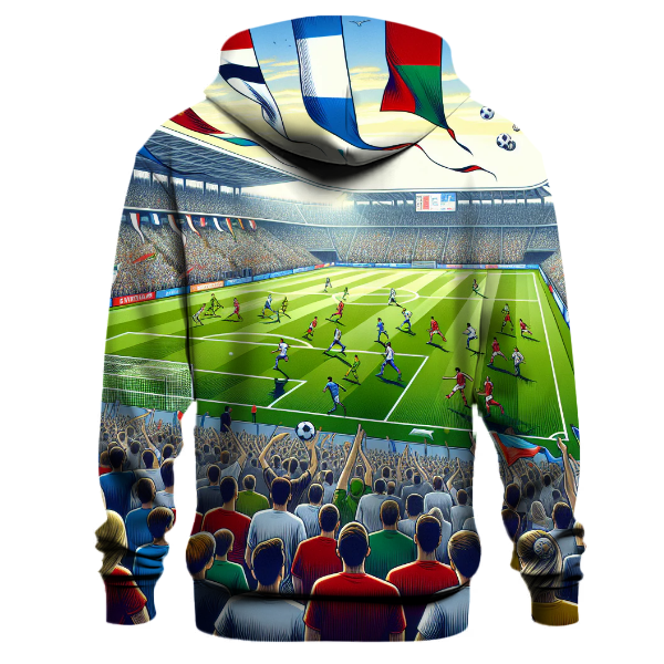 Soccer Field Artistry Hoodie