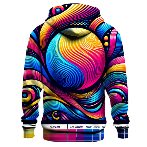 Funky Disco Waves Hoodie