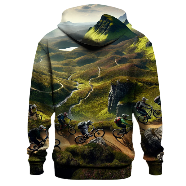 Mountain Biking - Scottish Highlands Hoodie