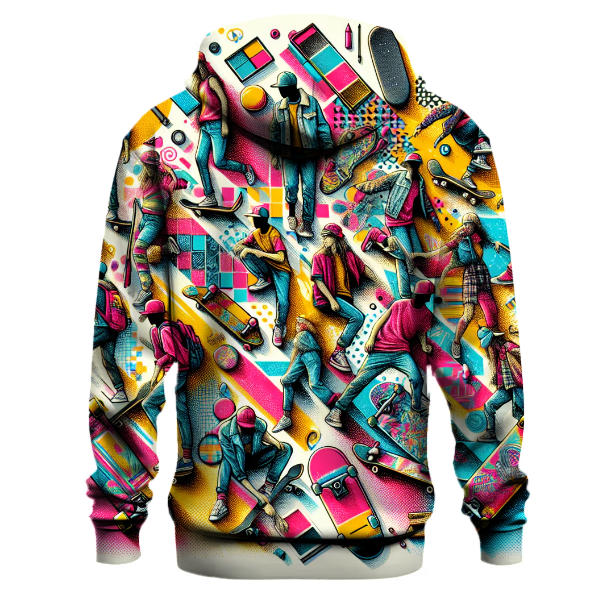 Radical Skateboard Scene Hoodie