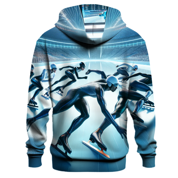 Speed Skating Swirl Hoodie