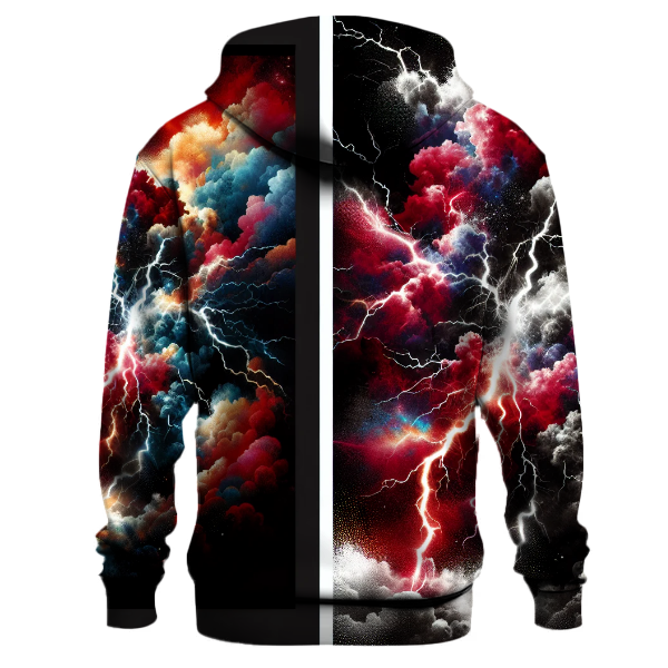 Glam Rock Lightning Bolt Hoodie