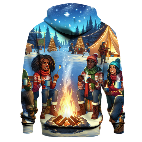 Merry Holiday Camping Hoodie