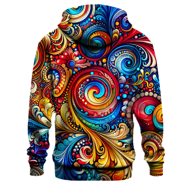 Vibrant Spectrum Tie-Dye Hoodie