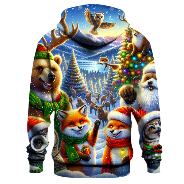 Holiday Animal Parade Hoodie