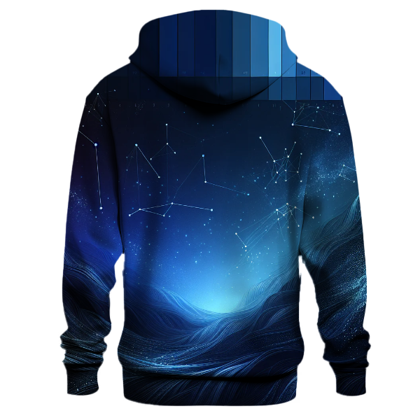Starlit Cascade Hoodie