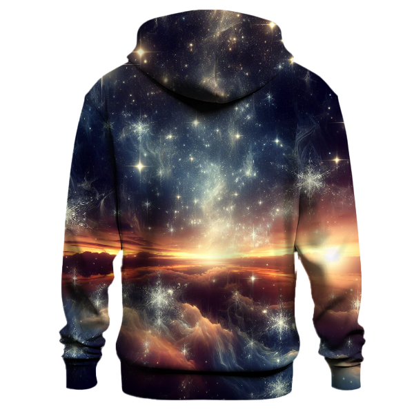 Celestial Snowflake Fantasy Hoodie