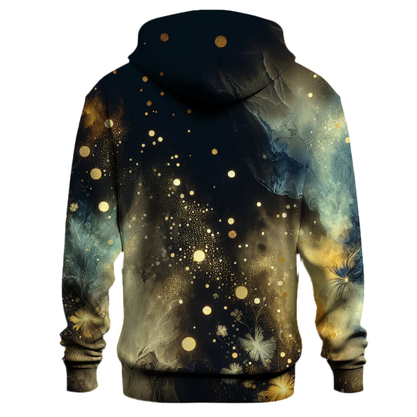 Firefly Night Tie-dye Design Hoodie