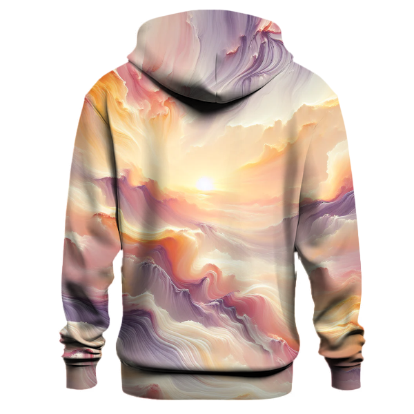 Pearly Sunset Tie-dye Hoodie