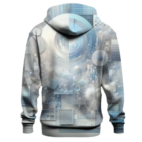 Glistening Snowfall Design Hoodie