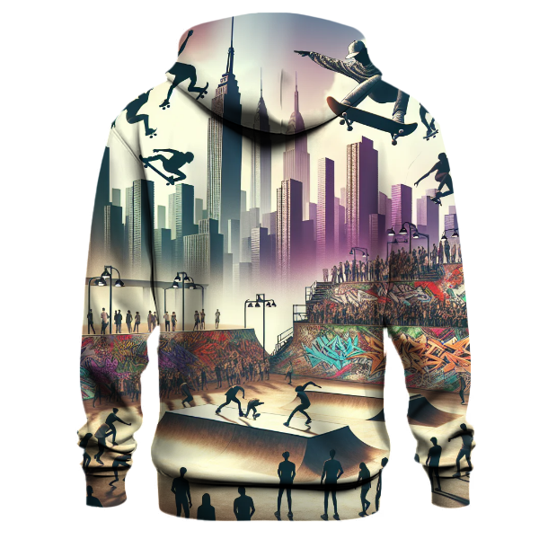 Epic Skateboarding Tricks Hoodie