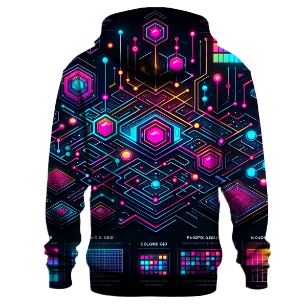 Neon Network Spectrum Hoodie