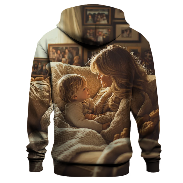 The Embrace of Home A Mothers Heartfelt Refuge Hoodie