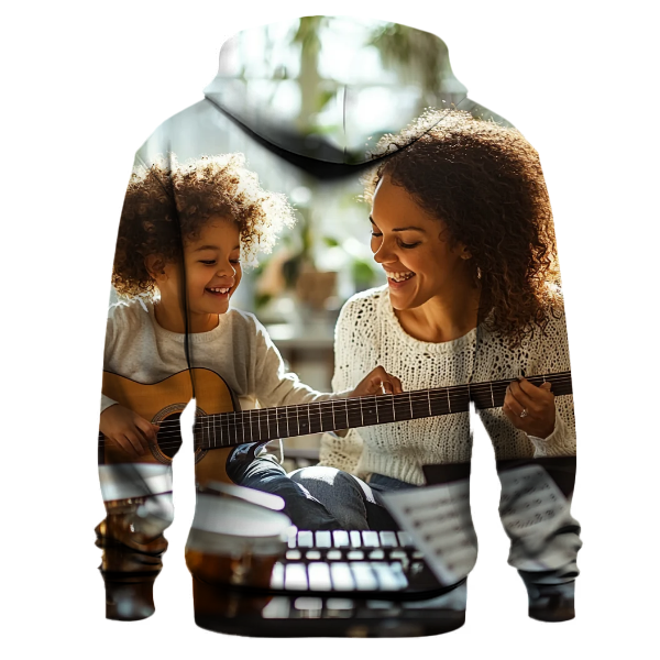 The Melody of Love A Mothers Harmonious Presence Hoodie