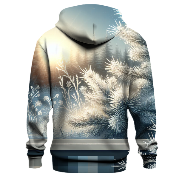 Glittering Frosted Pine Hoodie