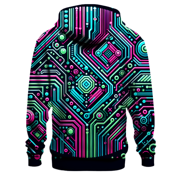 Luminous Circuitry Dreams Hoodie