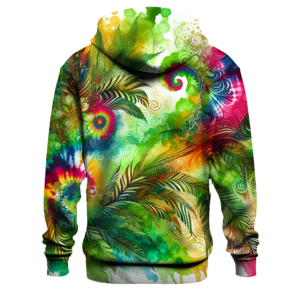 Neon Jungle Twist Hoodie