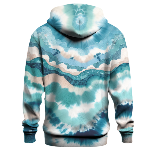 Ocean Breeze Tie-dye Hoodie