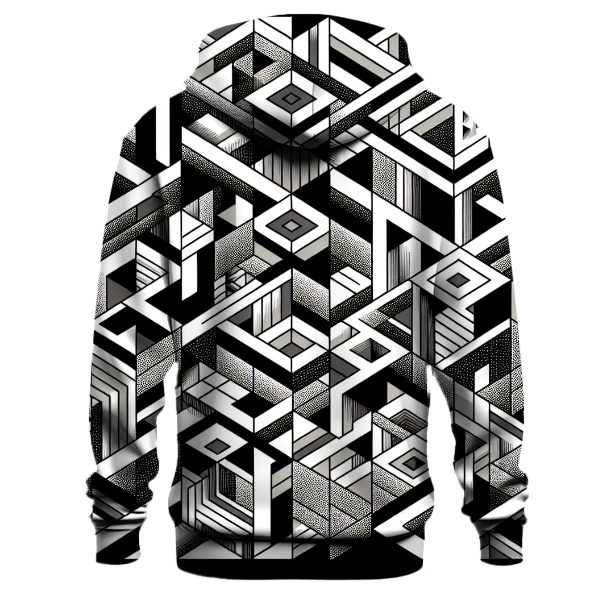 Geometric Optical Illusion Hoodie