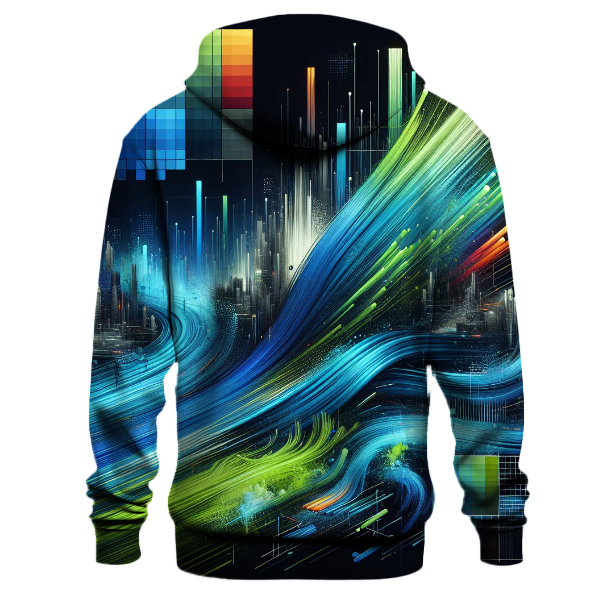 Electric Vibe Burst Hoodie