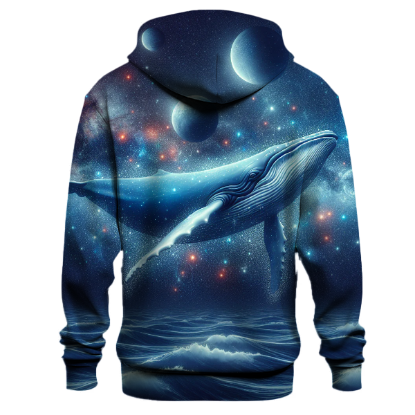 Cosmic Whale Adventure Hoodie